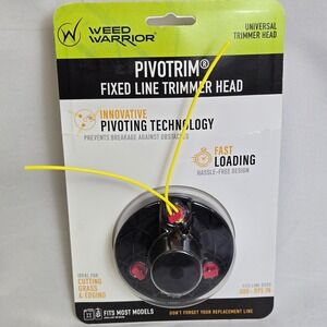 Weed Warrior Pivotrim Fixed Line Trimmer Head, Fits Most‎ Models, 17233, New